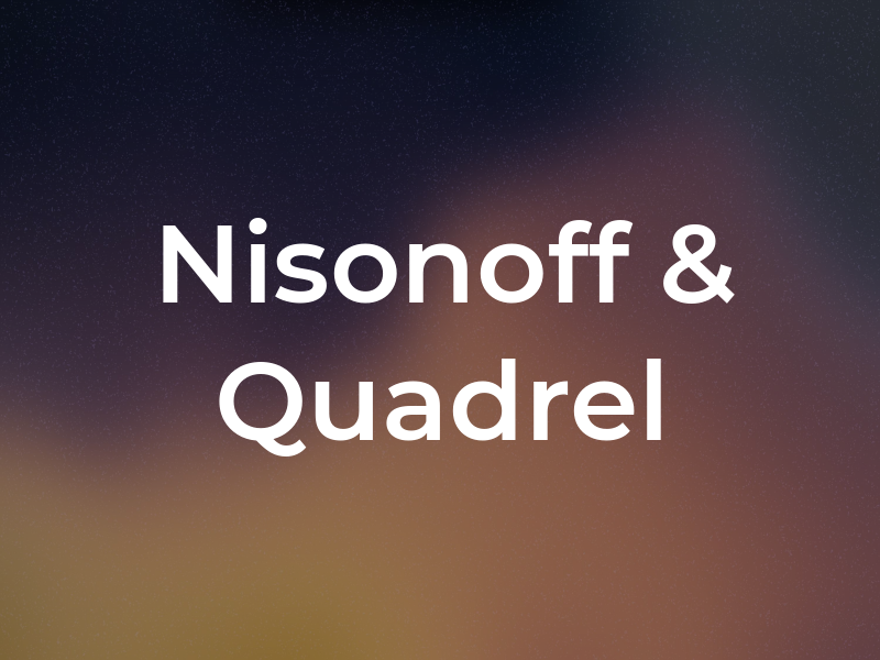 Nisonoff & Quadrel