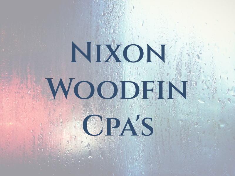 Nixon & Woodfin Cpa's