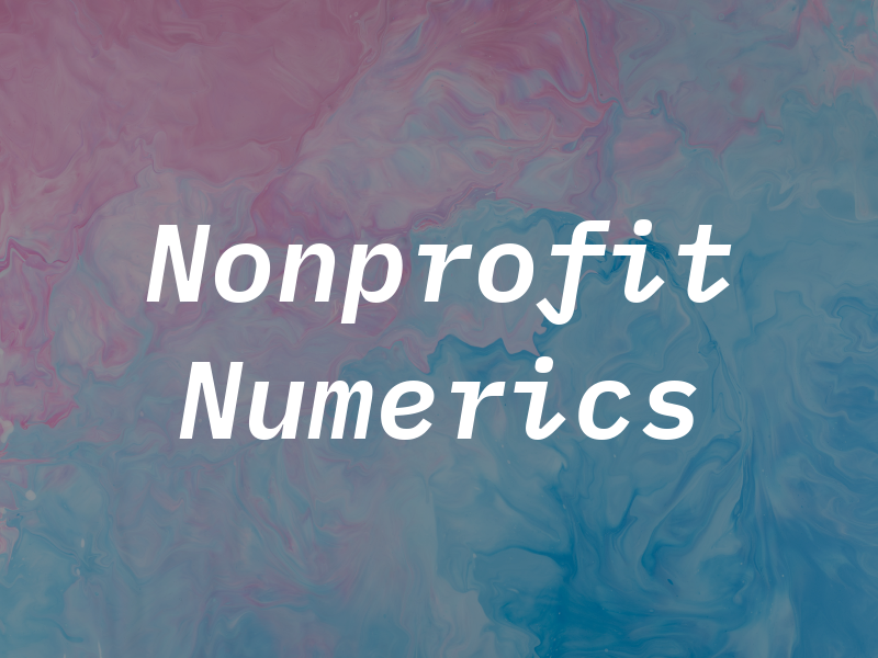 Nonprofit Numerics