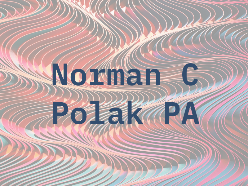 Norman C Polak PA