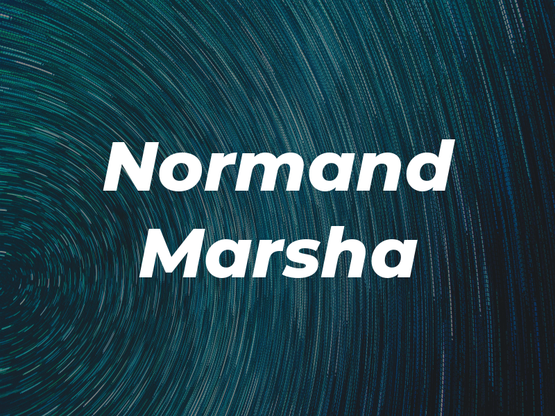 Normand Marsha