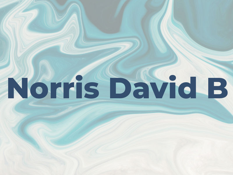 Norris David B