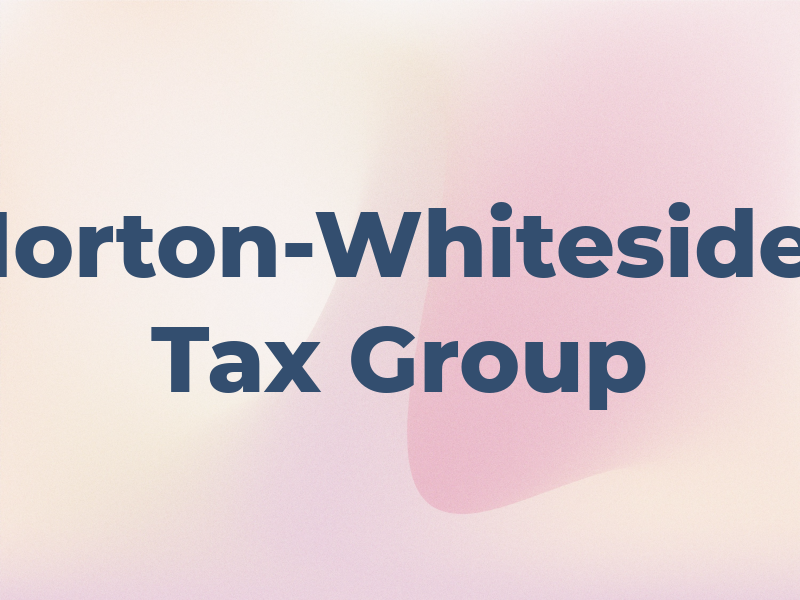 Norton-Whitesides Tax Group