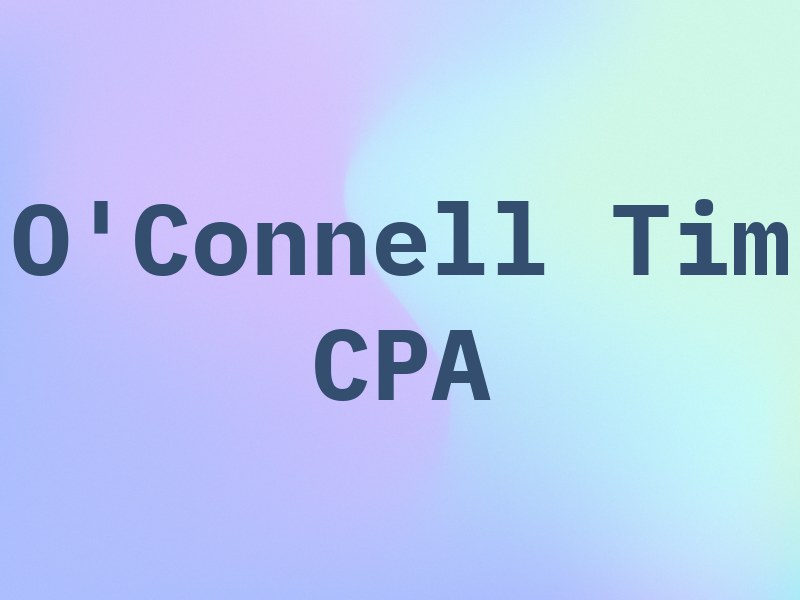 O'Connell Tim CPA