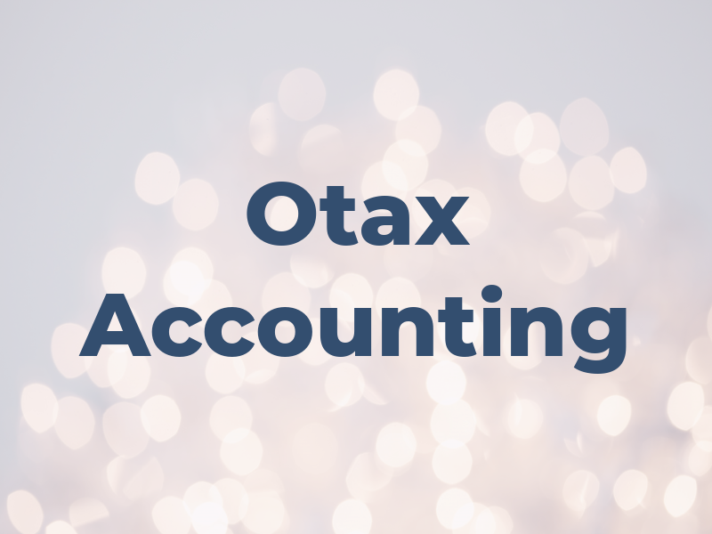 Otax Accounting