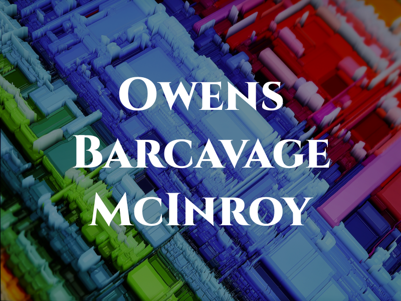 Owens Barcavage McInroy Llc