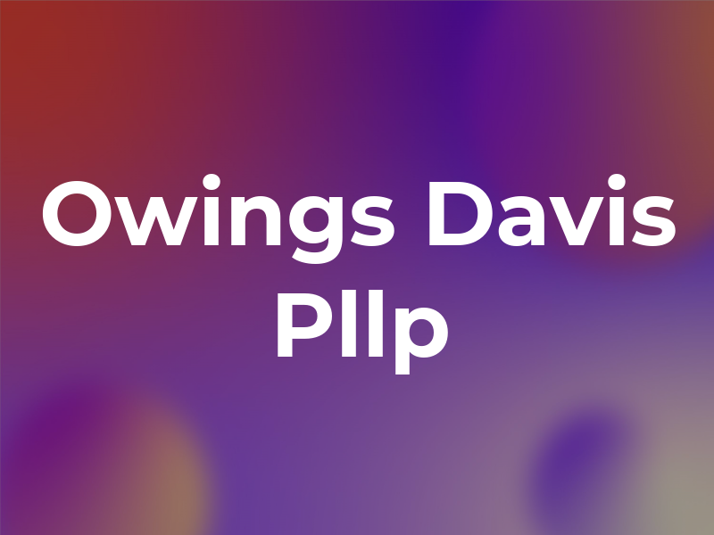 Owings & Davis Pllp