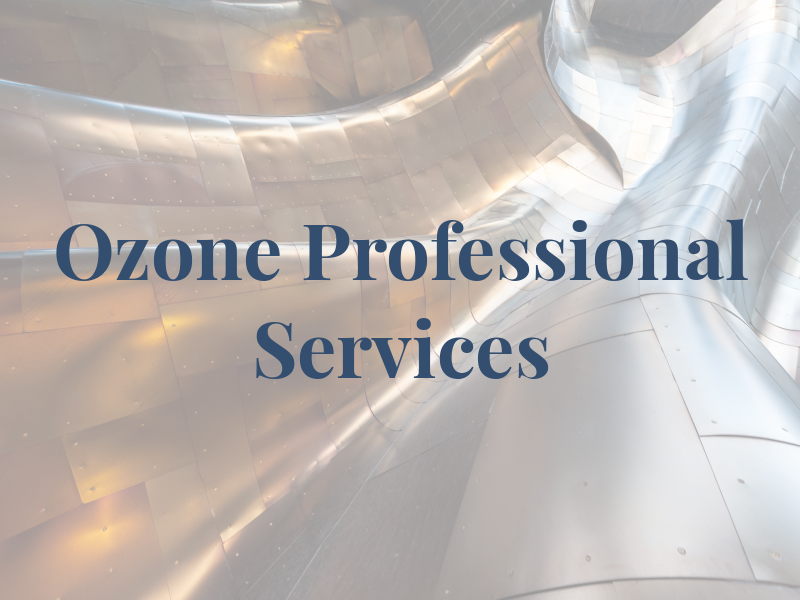 Ozone Professional Services