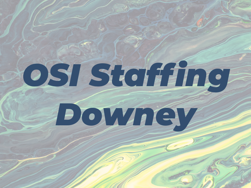 OSI Staffing Downey