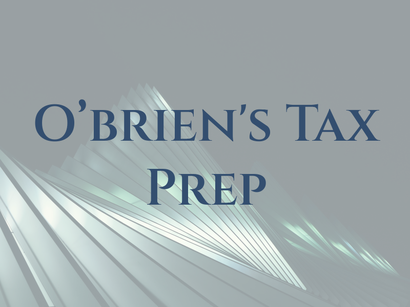 O'brien's Tax Prep