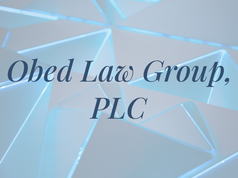 Obed Law Group, PLC