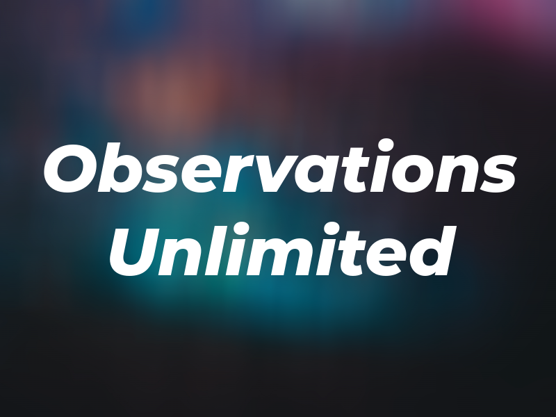 Observations Unlimited