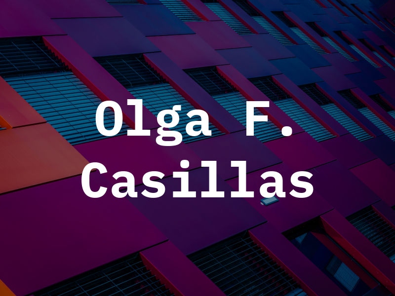 Olga F. Casillas
