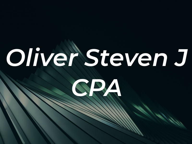 Oliver Steven J CPA