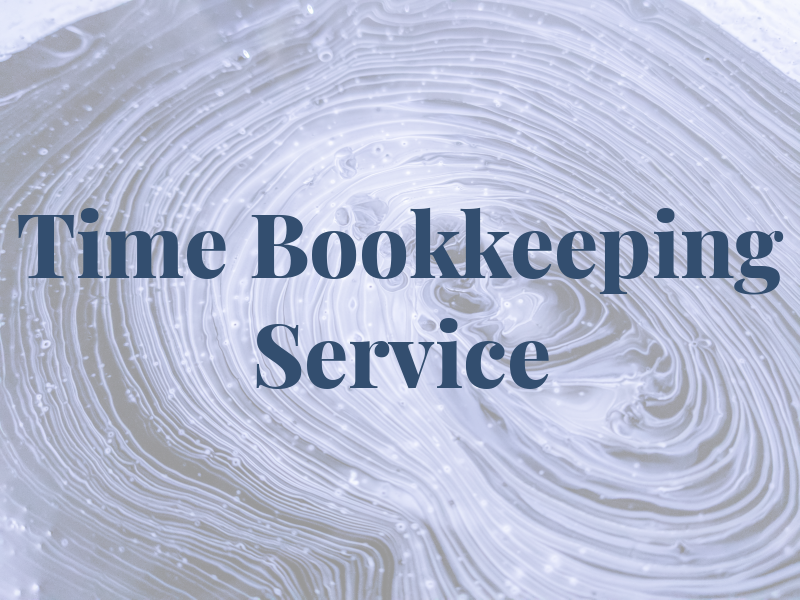 On Time Bookkeeping Service
