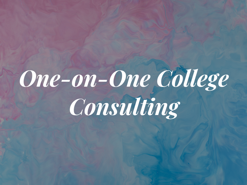 One-on-One College Consulting