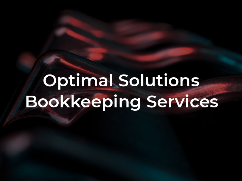 Optimal Solutions Tax and Bookkeeping Services