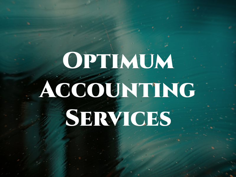 Optimum Tax & Accounting Services