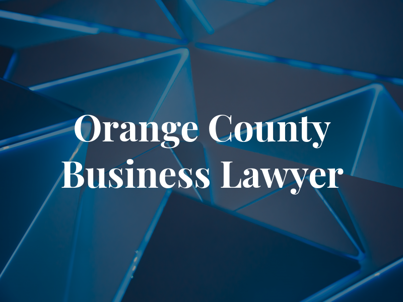 Orange County Business Lawyer