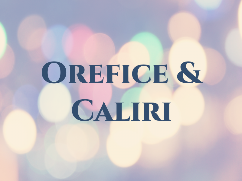 Orefice & Caliri