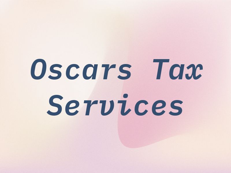 Oscars Tax Services