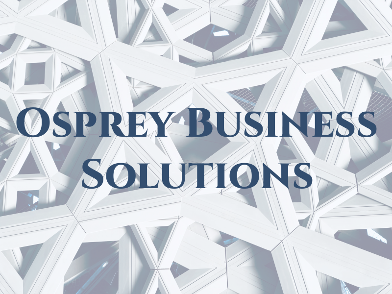 Osprey Tax and Business Solutions