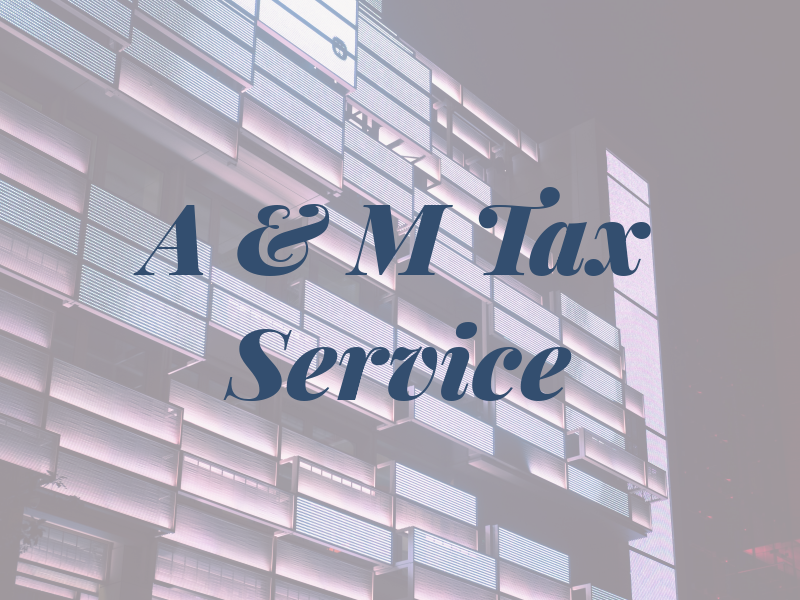 A & M Tax Service