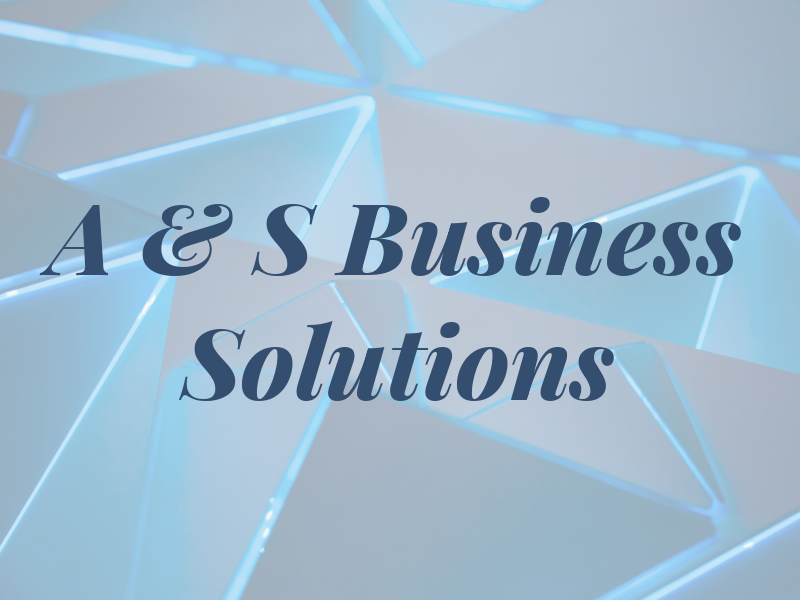 A & S Business Solutions