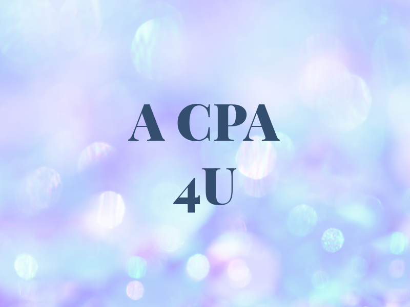 A CPA 4U