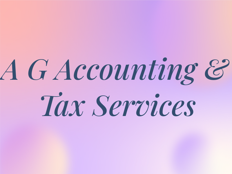 A G Accounting & Tax Services
