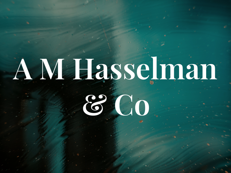 A M Hasselman & Co