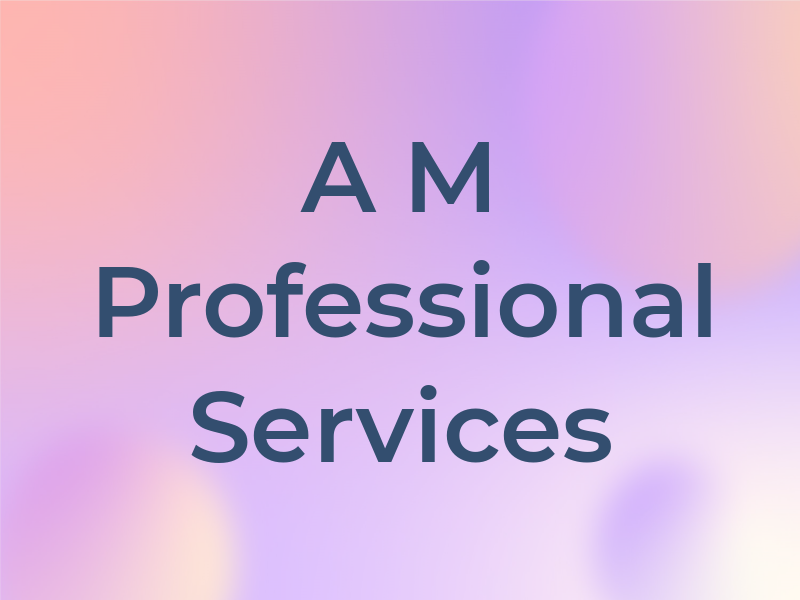 A M Professional Services