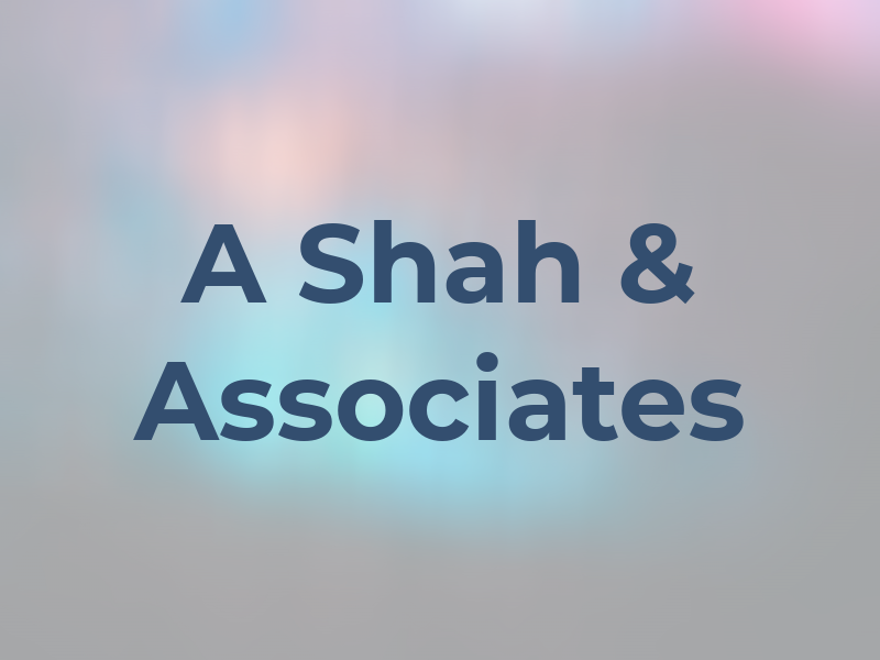 A Shah & Associates