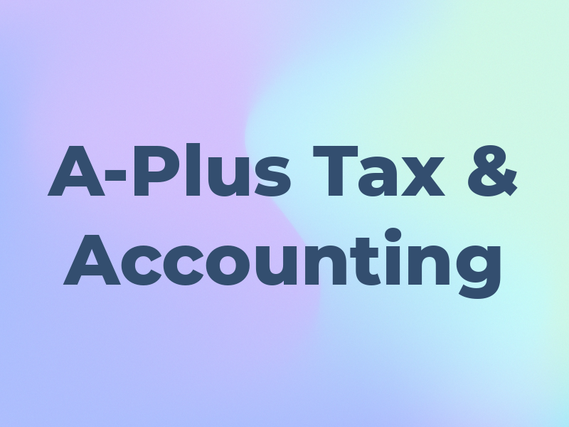 A-Plus Tax & Accounting
