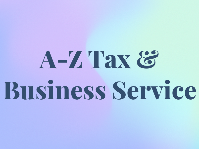 A-Z Tax & Business Service