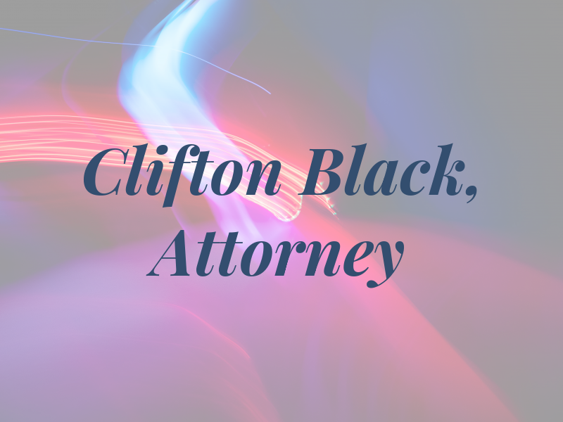 A. Clifton Black, Attorney at Law
