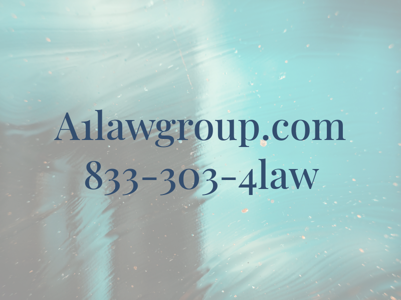 A1lawgroup.com 833-303-4law