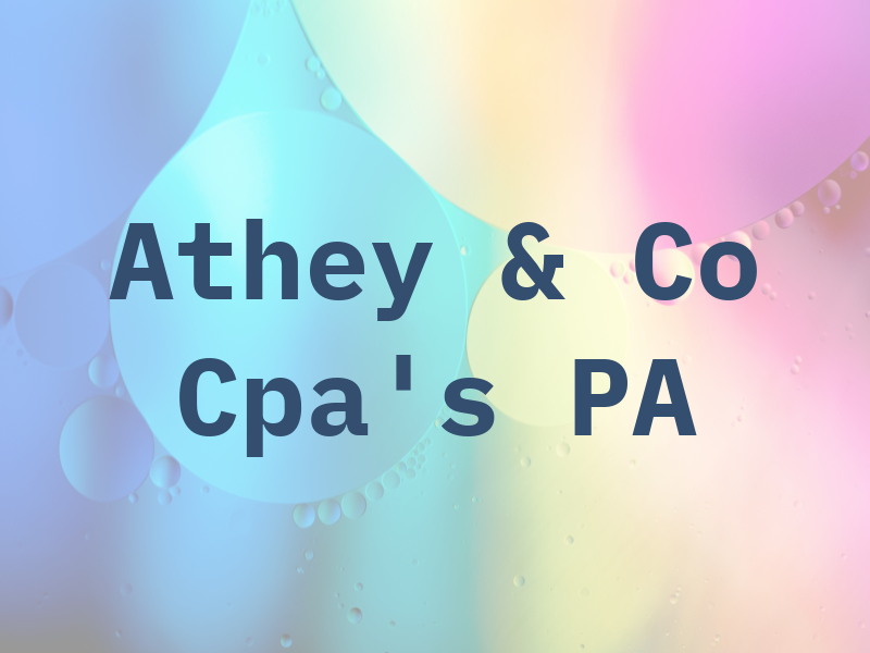 Athey & Co Cpa's PA