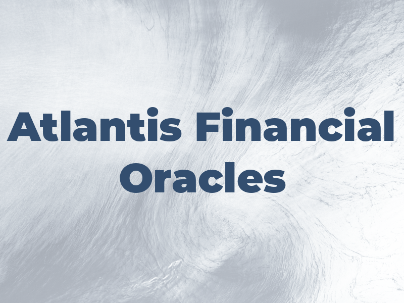 Atlantis Financial Oracles