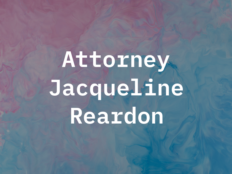 Attorney Jacqueline Reardon