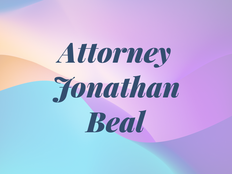 Attorney Jonathan S. R. Beal