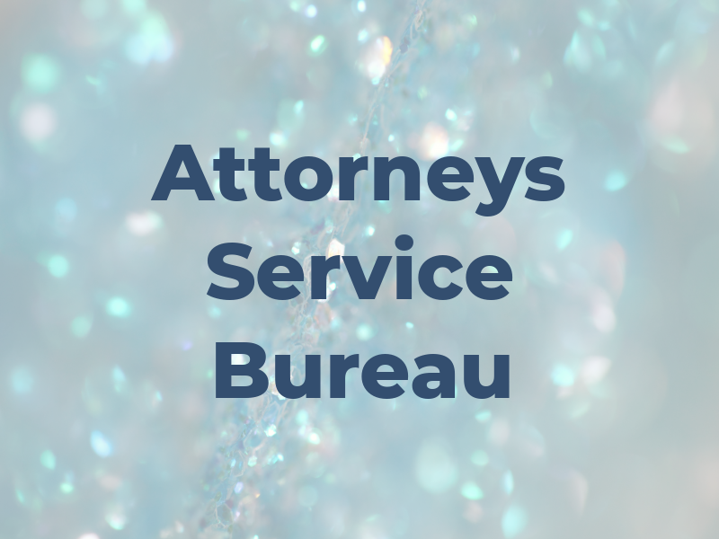 Attorneys Service Bureau of TX