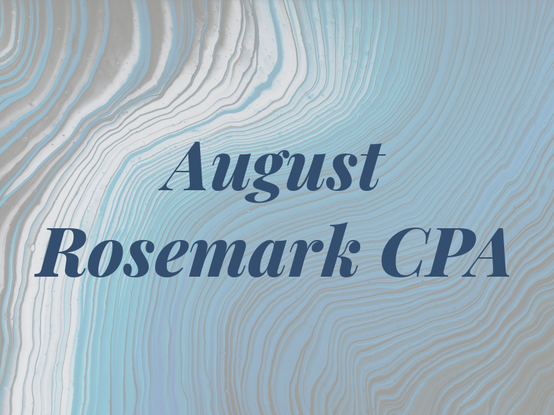 August Rosemark CPA