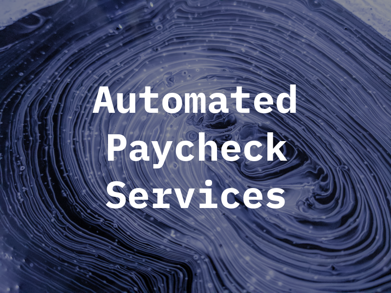 Automated Paycheck Services
