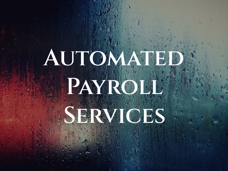 Automated Payroll Services