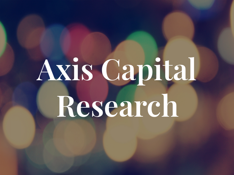 Axis Capital Research