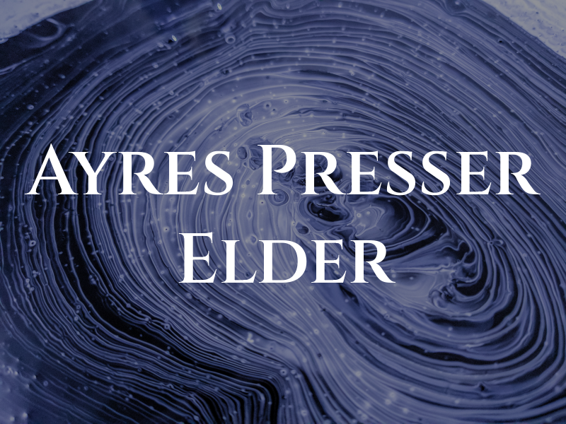 Ayres Presser Elder Law