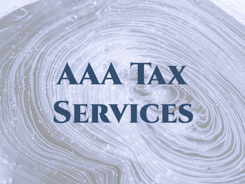 AAA Tax Services