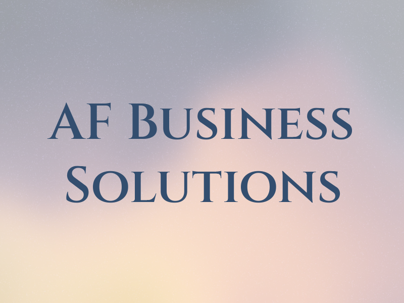 AF Business Solutions
