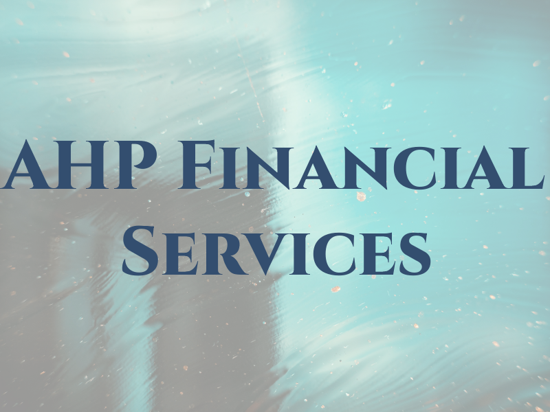AHP Financial Services